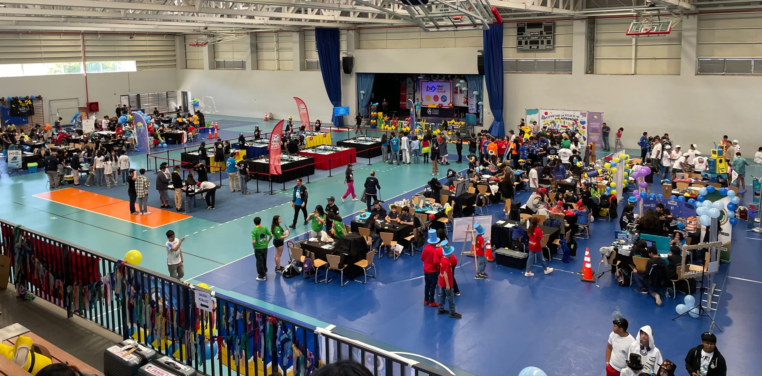 Gran final de la First Lego League en DSCH